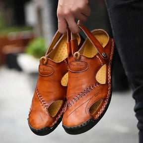 Sarttore | Sandali casual da uomo in morbida pelle di alta qualità – CloudWay