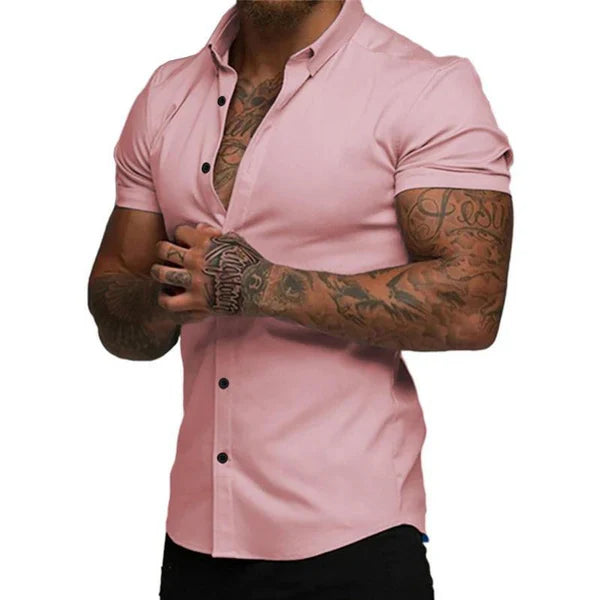 Camicia Slim Sarttore EasyFit™ | Stile e Comfort con Tecnologia Stretch 4D