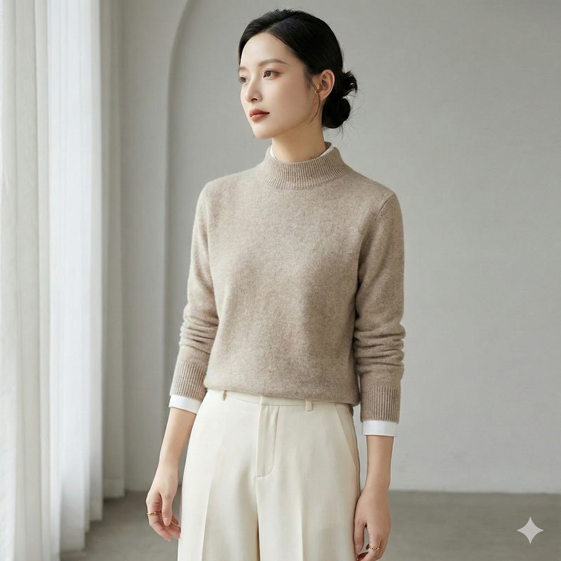 Sarttore | Maglione Arlington in cashmere LuxeSoft™