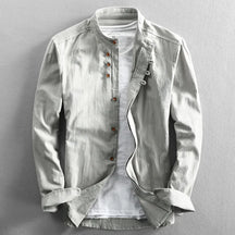 Sarttore | Camicia con Collo alla Coreana Osaka™