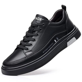 Sneaker Casual in Vera Pelle | Modello Flat Sport