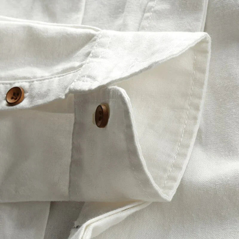 Sarttore | Camicia con Collo alla Coreana Osaka™