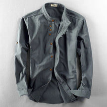 Sarttore | Camicia con Collo alla Coreana Osaka™