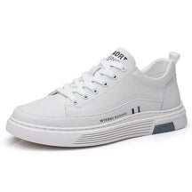Sneaker Casual in Vera Pelle | Modello Flat Sport