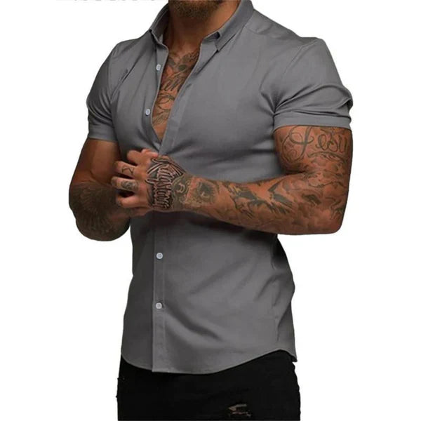 Camicia Slim Sarttore EasyFit™ | Stile e Comfort con Tecnologia Stretch 4D